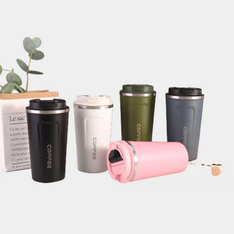 Insulated Vacuum Thermos Cup with Strainer