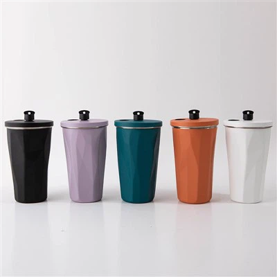 Sealed Straw Coffee Mug