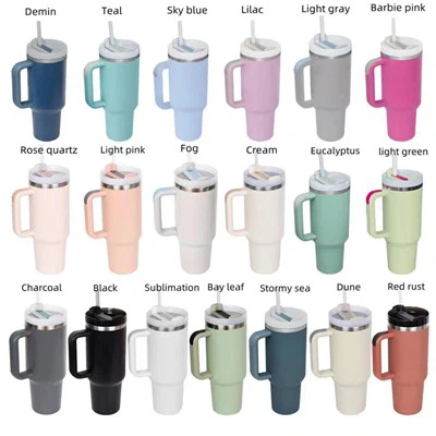 Car Vacuum Straw Insulated Mug